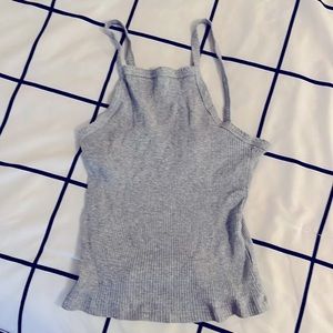 Grey Tank Top $5